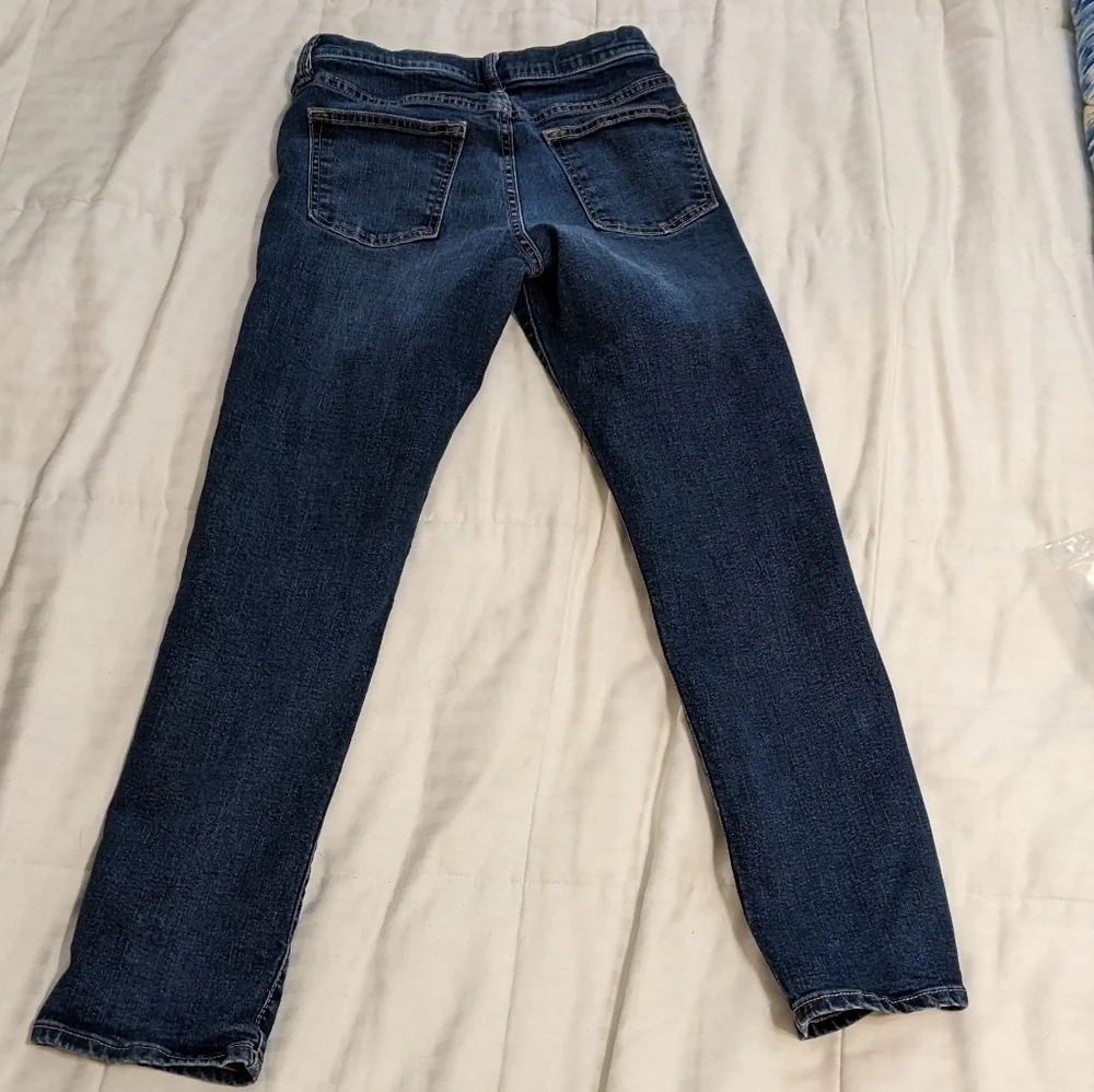 𝅺old Navy skinny blue jeans size 12